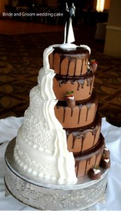 Outdoor wedding cakes insiprational ideas