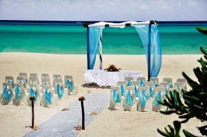 Beach outdoor wedding