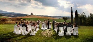 Simple and cheap outdoor wedding