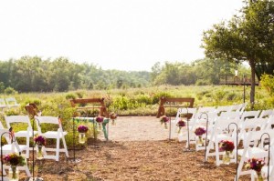 Spring outdoor wedding