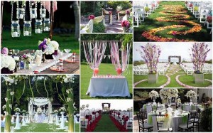 Outdoor wedding
